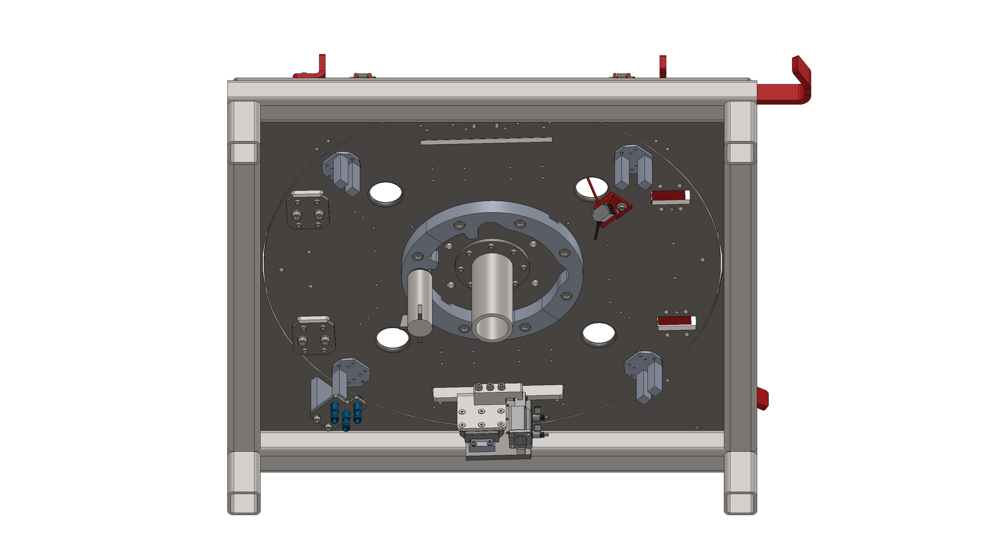 PH-2368-400 transmission prep table full assembly drawing